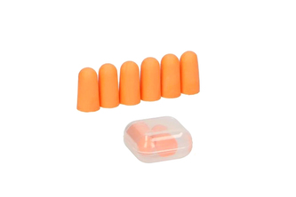 Špunty do uší pěna na ochranu sluchu 8 ks