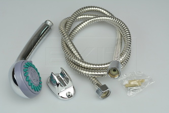 Kompletní sada sprchové hlavice (7cm) s hadicí - 3 režimy twistr