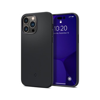 Spigen Silicone Mag Fit iPhone 14 Pro Max černý