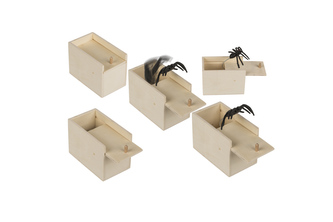 Strašidelná hračka - Pavouk v krabičce