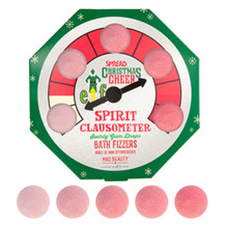 Mad Beauty Dárková sada šumivé bomby do koupele Elf Clausometer (Bath Fizzers) child