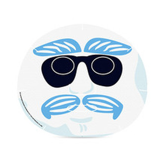 Mad Beauty Pleťová maska Elf Snow Man (Cosmetic Sheet Mask) 25 ml woman