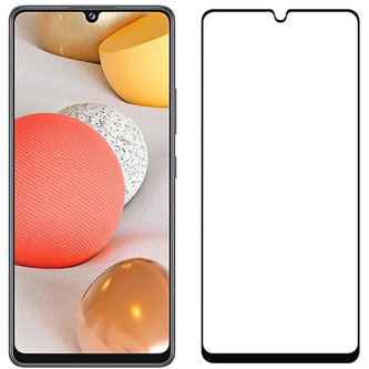 Smarty 2,5D Full Glue tvrzené sklo Samsung Galaxy A42 5G černé