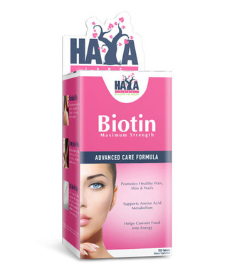 Haya Labs Biotin Maximum 10,000 mcg 100 kapslí