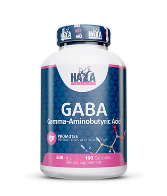Haya Labs GABA 500mg 100 kapslí