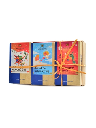 Sonnentor - Dárkové balení 3 čajů vánoce
