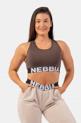 Nebbia podprsenka Cross back 410 black XS