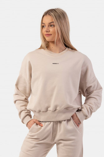 Nebbia dámská mikina Feeling Good 420 brown M/L