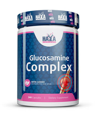 Haya Labs Glucosamine Chondroitin & MSM 120 kapslí