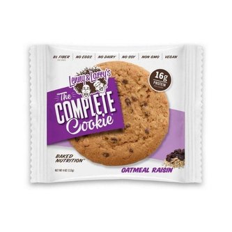 Proteinová sušenka The Complete Cookie 113 g - Lenny & Larrys - ovesná kaše a rozinky - 12 x 113 g