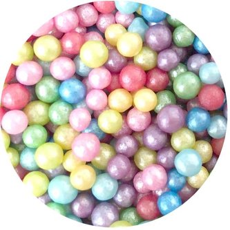Cukrové perličky barevné mix 80g - Scrumptious