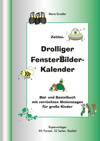 Drolliger Fensterbilderkalender
