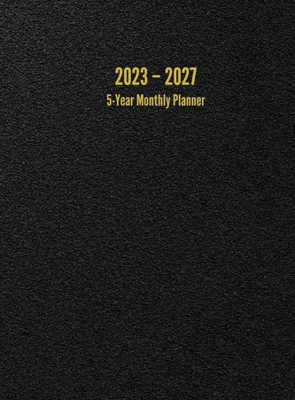 2023 - 2027 5-Year Monthly Planner