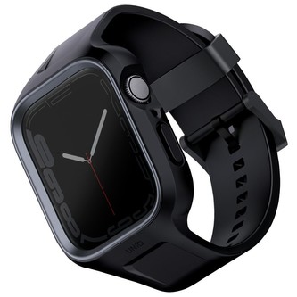 UNIQ Monos 2v1 pouzdro s řemínkem pro Apple Watch 45/44mm černé