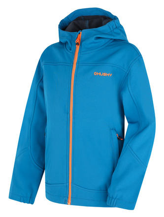 Dětská softshell bunda Simbo K blue - 112 Dětská softshell bunda Simbo K blue - 112