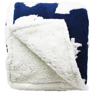 HOME ELEMENTS Beránkové deka s jacquard vzorem150 x 200 cm, 480 GSM