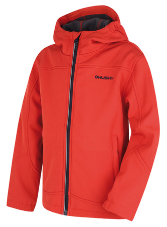 Dětská softshell bunda Simbo K red - 134 Dětská softshell bunda Simbo K red - 134