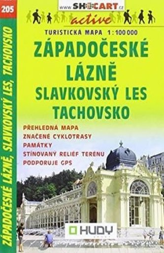 TM 1:100T 205 Západočeské lázně Slavkovský les Sho