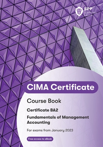CIMA BA2 Fundamentals of Management Accounting
