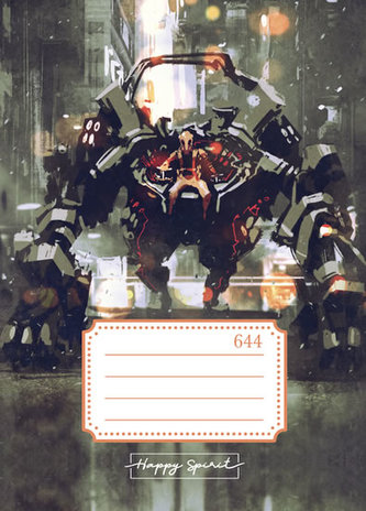 Školský zošit 644 Robot