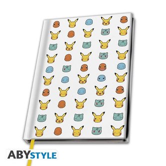 Pokémon Zápisník A5 - Prvý Pokémoni