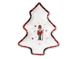 TALÍŘ STROMEČEK CHRISTMAS 29X24CM