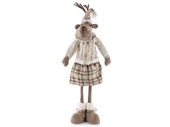 SANTA DEKORACE STOJÍCÍ SOB DÍVKA 78CM