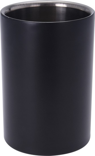 Chladič na víno nerez 18 cm černá