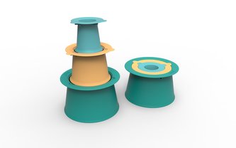 QUUT Alto  světle modrá - Věž na písek