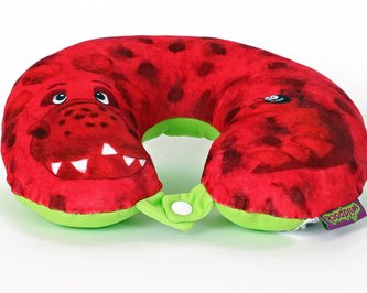 OKIEDOG Cestovní polštářek - Dinosaurus