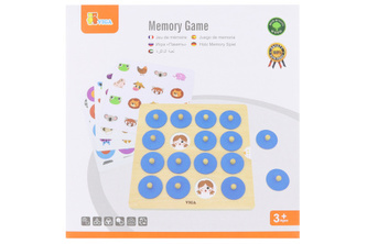 Drevená pamäťová hra