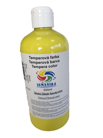 JUMANIKA Tempera základní 500 ml Barva: citronová