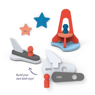QUUTopia Výprava na Měsíc - Puzzle do vody 3D