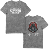 Pánské tričko Netflix|Stranger Things: D&D Lord Vecna (XL) šedá bavlna
