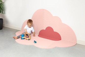QUUT Playmat L - Herní podložka Obláček Barva: růžová