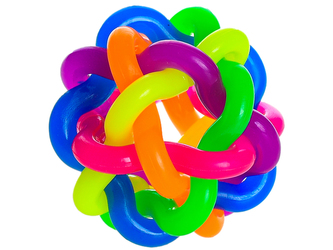 Hopík farebný pletenec 6,5cm