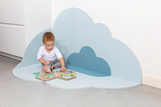 QUUT Playmat L - Herní podložka Obláček Barva: světle modrá