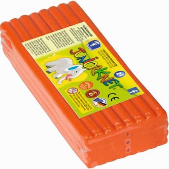 FEUCHTMANN JK Měkká netvrdnoucí modelína 500 g Barva: oranžová