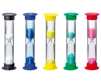 Set presýpacích hodín - 1, 3, 5, 10 min a 30 sec - malé