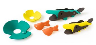 QUUTopia Krokodýlí řeka - Puzzle do vody 3D