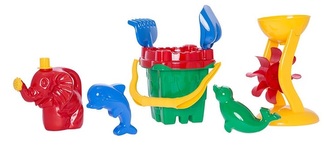 HEMAR Sada na písek Hrad 8 s vodním mlýnkem