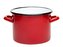SMALTOVANÝ HRNEC 18 CM 3,55L  ČERVENÝ B/P