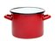 SMALTOVANÝ HRNEC 16CM 2,5L  ČERVENÝ B/P