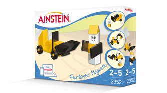 AINSTEIN Construction Vehicle and Foreman, Magnetická stavebnice