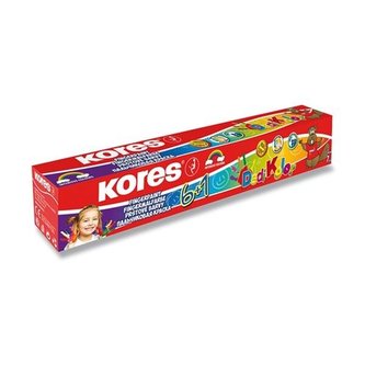 Kores Prstové barvy DEDI KOLOR 30 ml x 7 barev
