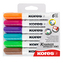 Kores K-MARKER Popisovač na biele tabule, okrúhly hrot 3 mm, mix 6 farieb