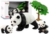 Figúrka pandy s mláďatami