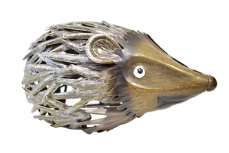 Kovový ježek 12x26x12 cm II. jakost