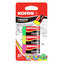 Kores Guma KE30 NEON farebný mix 40 x21 x 10 mm 3 ks