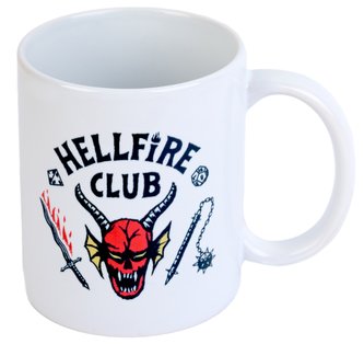 Keramický hrnek Stranger Things: Hellfire Club (objem 330 ml)